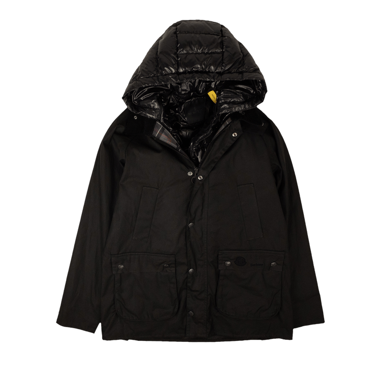 Moncler Genius x Barbour Wight Down Jacket "Black"