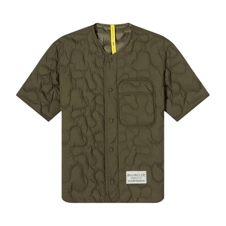Moncler Genius x Salehe Bembury Padded Shirt "Dark Green"