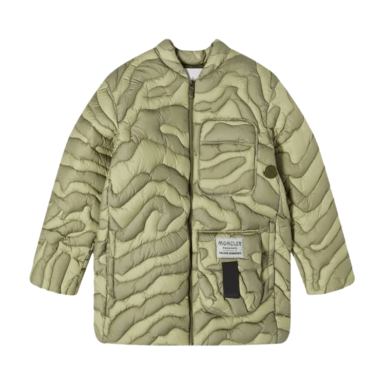 Moncler Genius x Salehe Bembury Peano Quilted Liner Jacket "Dark Green"
