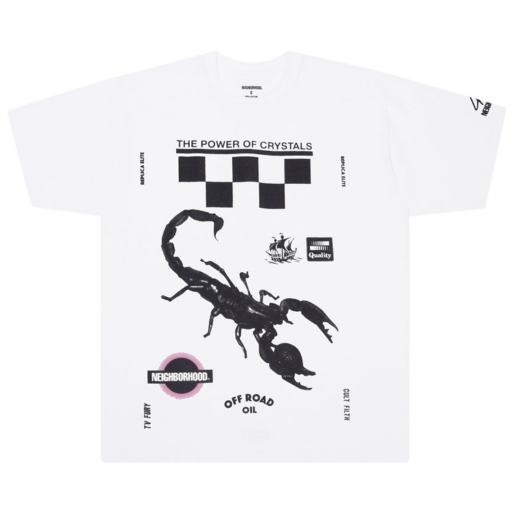Neighborhood x Death Spray Custom 2 T-Shirt "White"