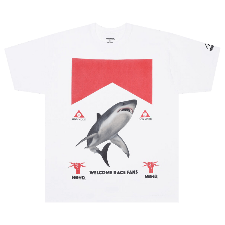 Neighborhood x Death Spray Custom 3 T-Shirt "White"