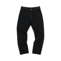 Pleasures Impact Striped Denim "Black"