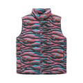 ERL Printed Qulted Puffer Vest "Pink Rave"