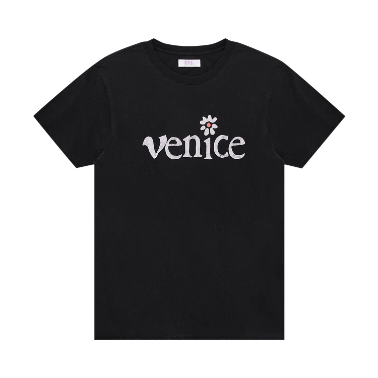 ERL Venice Knit T-Shirt "Black"