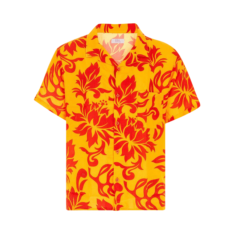 ERL Printed Short-Sleeve Shirt "Tropical Flowers"