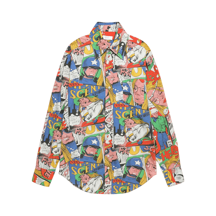 ERL Printed Shirt "Comic Book"