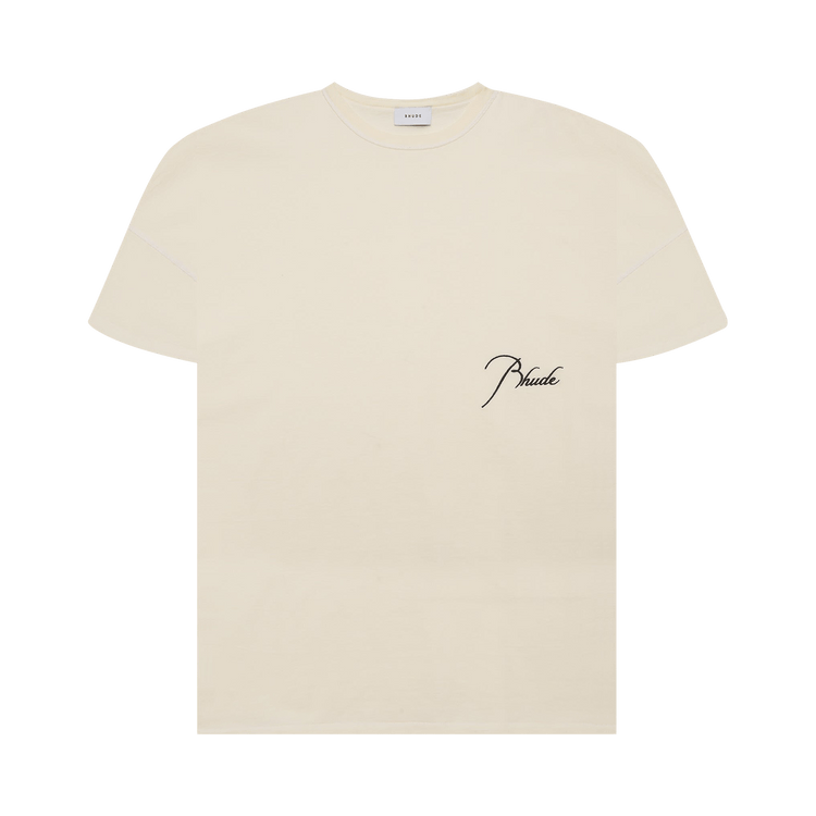 Rhude Reverse Tee "Vintage White"