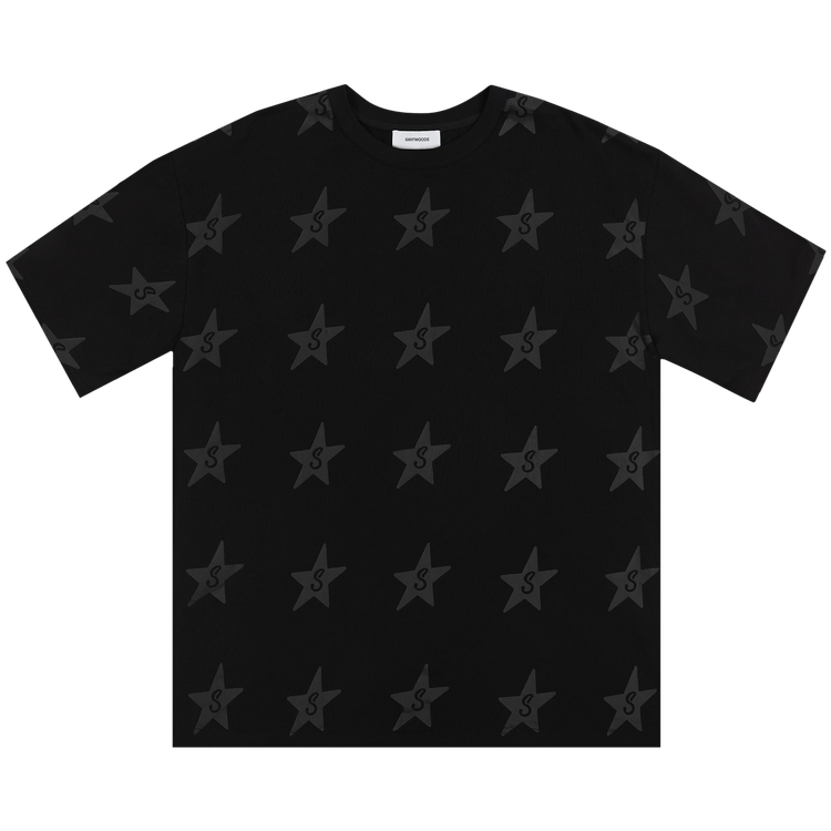 Saintwoods Yellow Snow Tee "Black"