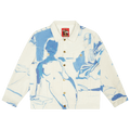 KidSuper 1989 Bedroom Painting Denim Jacket "Cream"