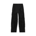 Diesel Wrinkled Cargo Pants "Black"