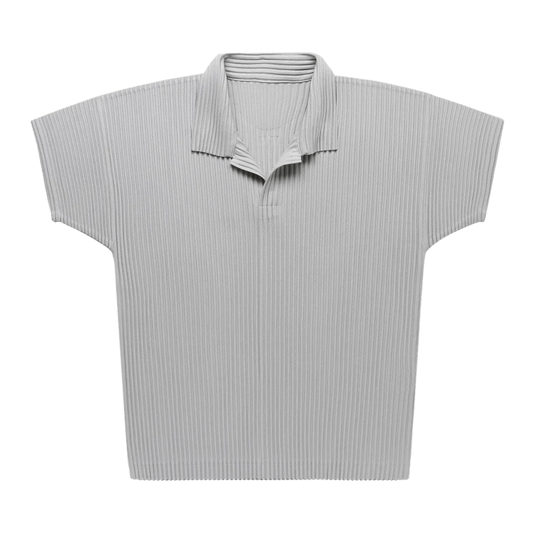 Issey Miyake Basic Polo "Light Grey"