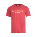 Off-White Digit Bacchus Slim Short-Sleeve Tee "Rio Red/Multicolor"