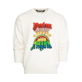 Palm Angels Rainbow Sweater "Butter/Multicolor"