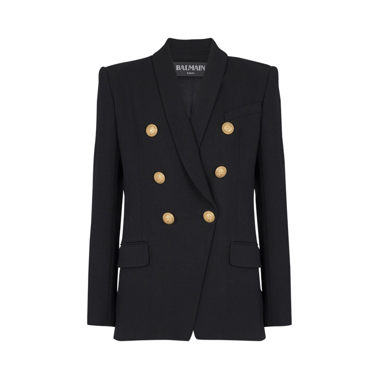 Balmain Double Breasted Blazer "Black"