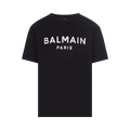 Balmain Logo T-Shirt "Black/White"
