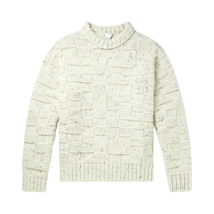 Bottega Veneta HW Wool Graphic Knit Sweater "String"