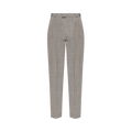 Bottega Veneta Knotted Melange Viscose Silk Pants "Brown/White/Blue"