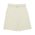 Jil Sander Belted Shorts "Cream"