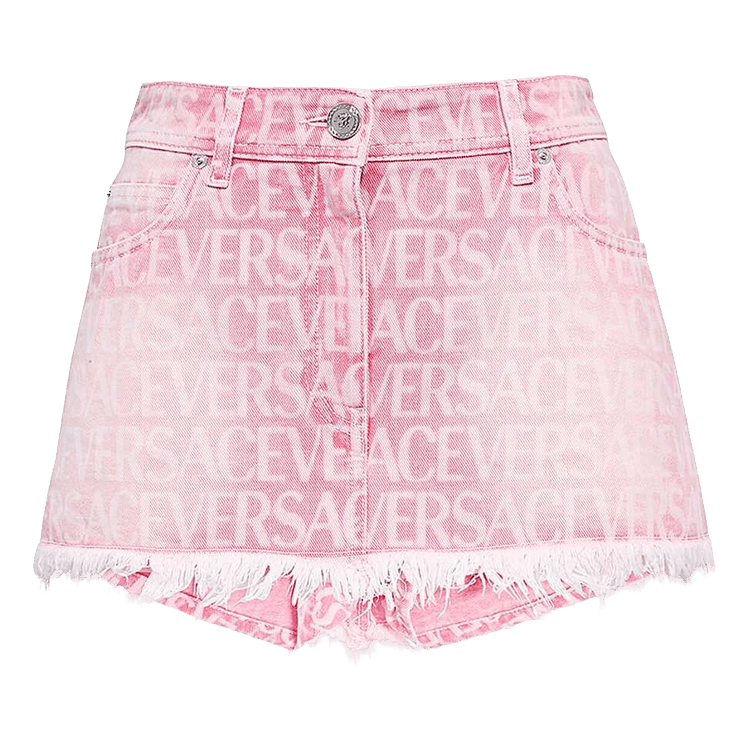 Versace Denim Shorts "Black/Versace Gold"