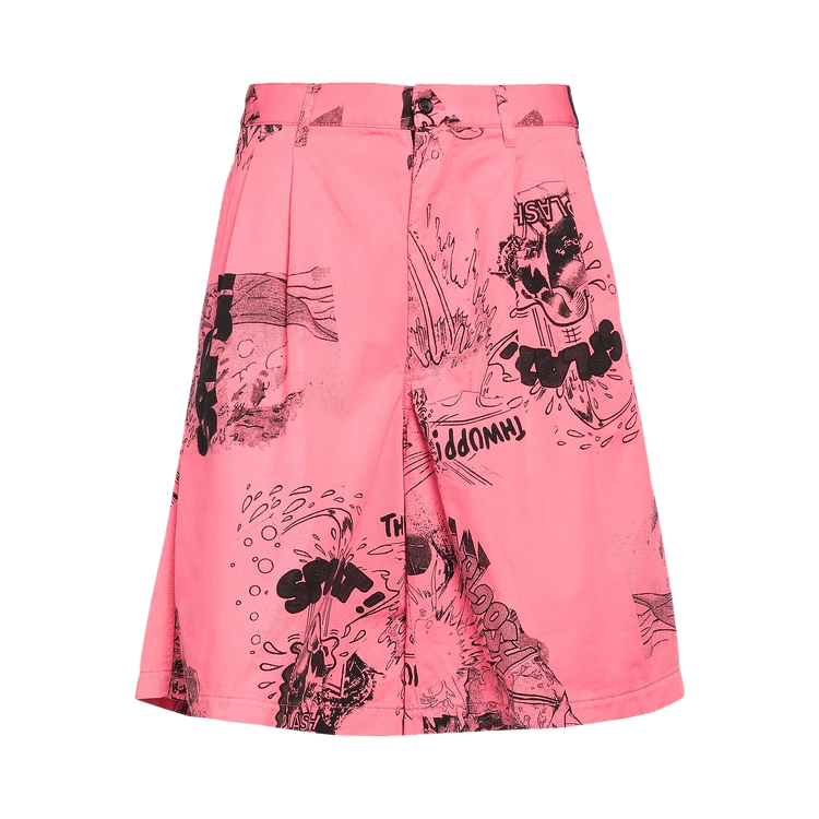 Comme des Garçons SHIRT Graphic Shorts "Pink"