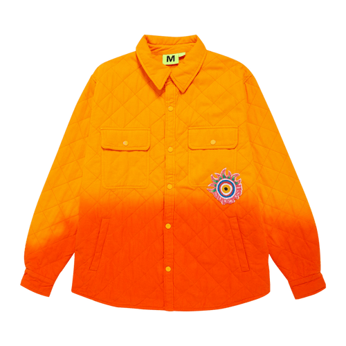 Supervsn Manifest Quilted Overshirt "Orange"
