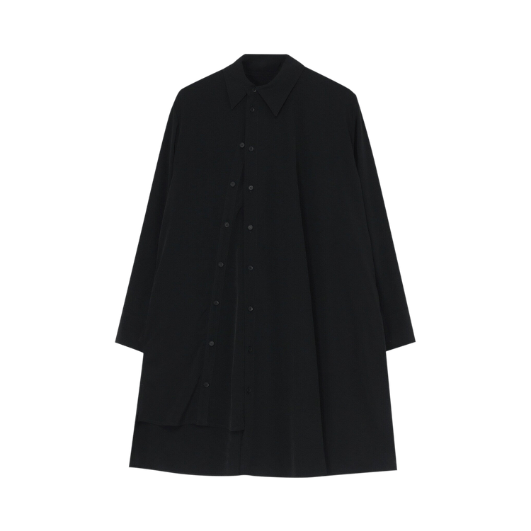 Yohji Yamamoto Asymmetric Shirt "Black"