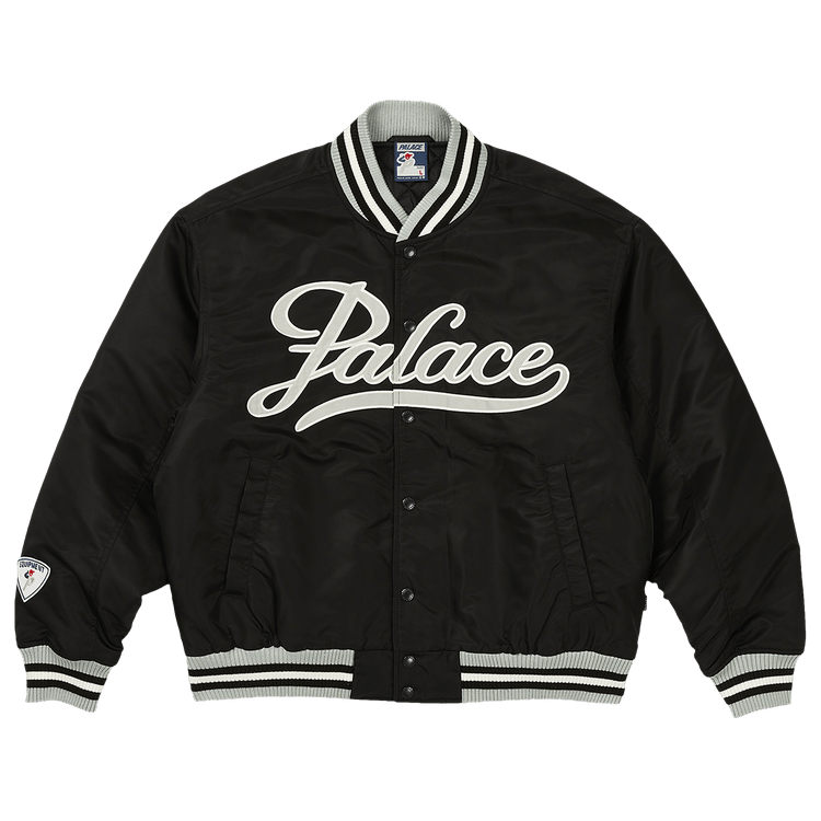 Palace Satin The Arena Jacket "Black"