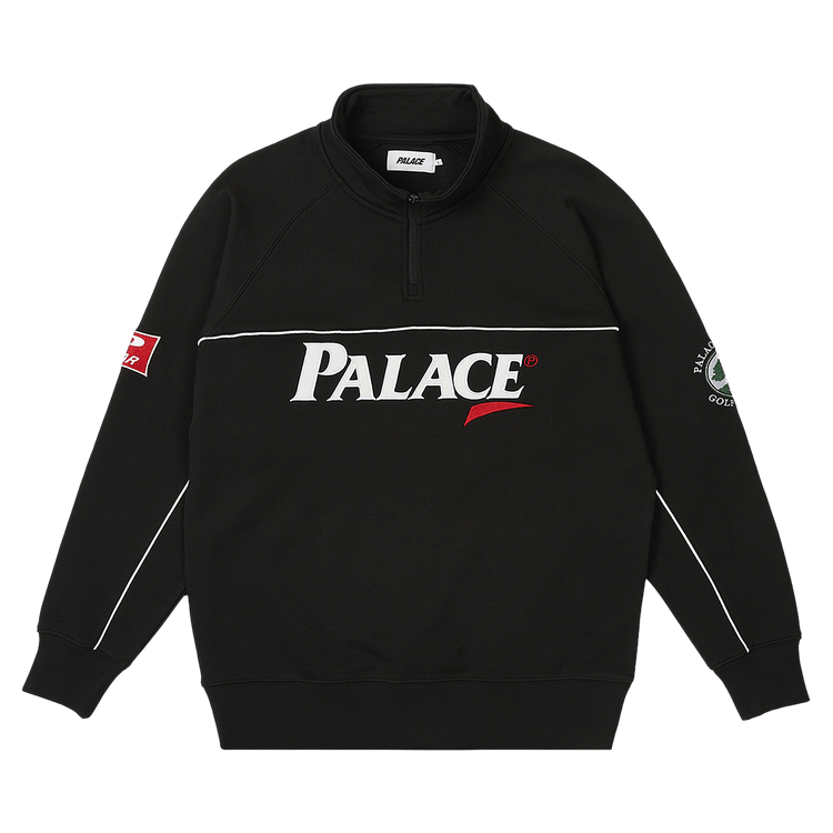 Palace Par 1/4 Zip Funnel "Black"