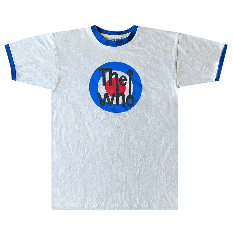 Vintage The Who Ringer Tee "White"