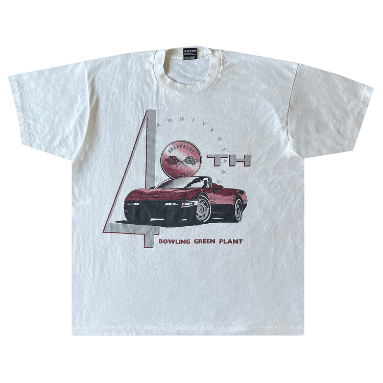 Vintage Corvette Tee "White"