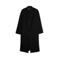 Yohji Yamamoto Pour Homme K-Stand Collar Coat "Black"