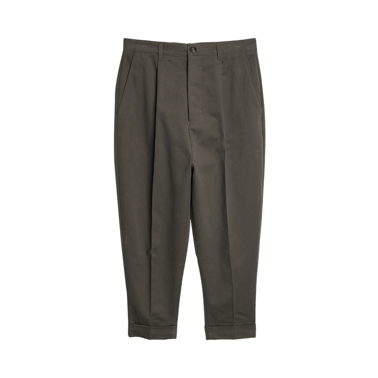 Ami Carrot Oversized Pants "Mineral Grey"