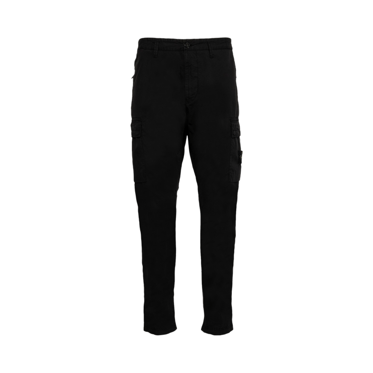 Stone Island Stretch Cargo Pants "Black"
