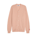 Comme des Garçons PLAY Small Heart Cardigan "Light Pink"