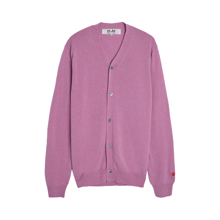 Comme des Garçons PLAY Small Heart Cardigan "Purple"