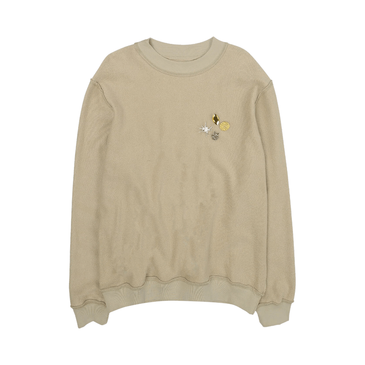 Song for the Mute Slim Crewneck Pullover "Oat"