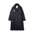 Song for the Mute Padded Trench Coat "Black"