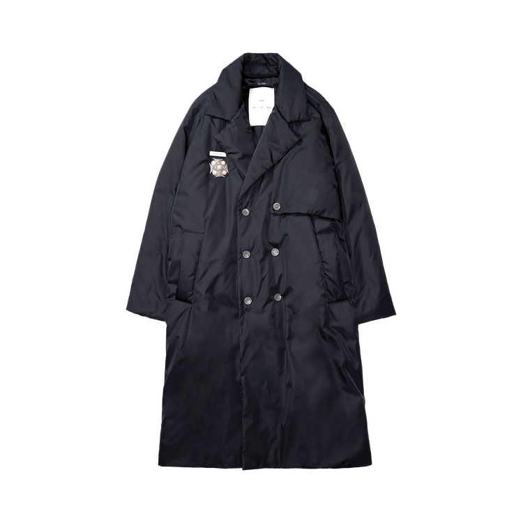 Song for the Mute Padded Trench Coat "Black"