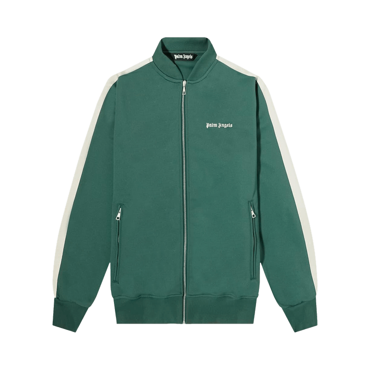 Palm Angels New Bomber Track Jacket "Forest Green"