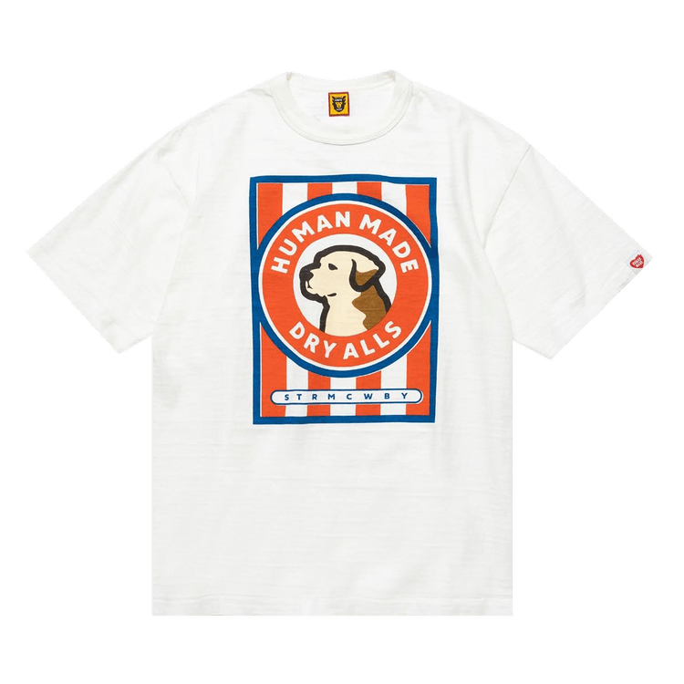 Human Made Dog Graphic Tee #03 "White"