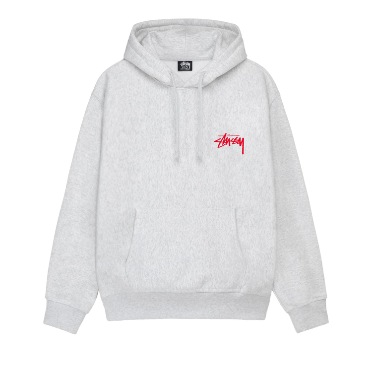 Stussy Skate Tough Hoodie "Ash Heather"