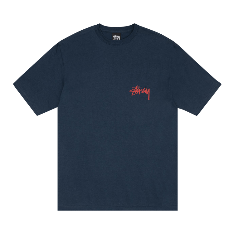 Stussy Skate Tough Tee "Navy"