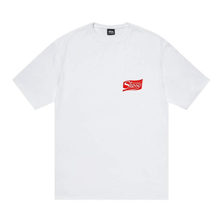 Stussy Soda Can Tee "White"