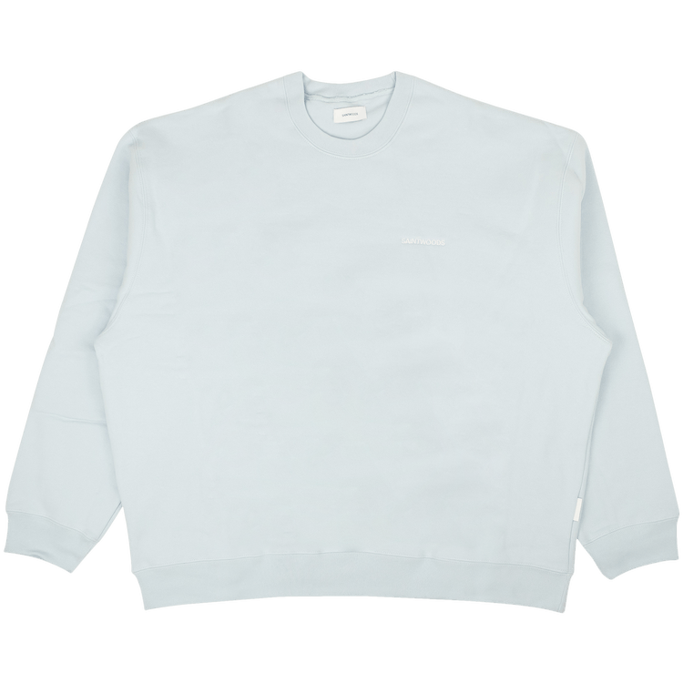 Saintwoods Chest Logo Crewneck Sweatshirt "Blue"