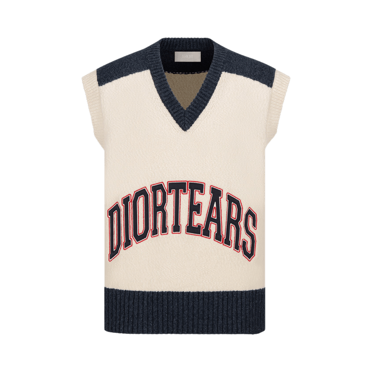 Dior x Denim Tears Sleeveless Sweater "White"