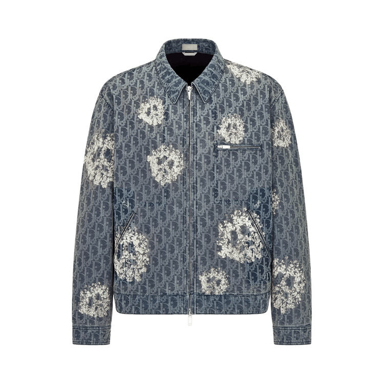 Dior x Denim Tears Zipped Blouson "Blue"