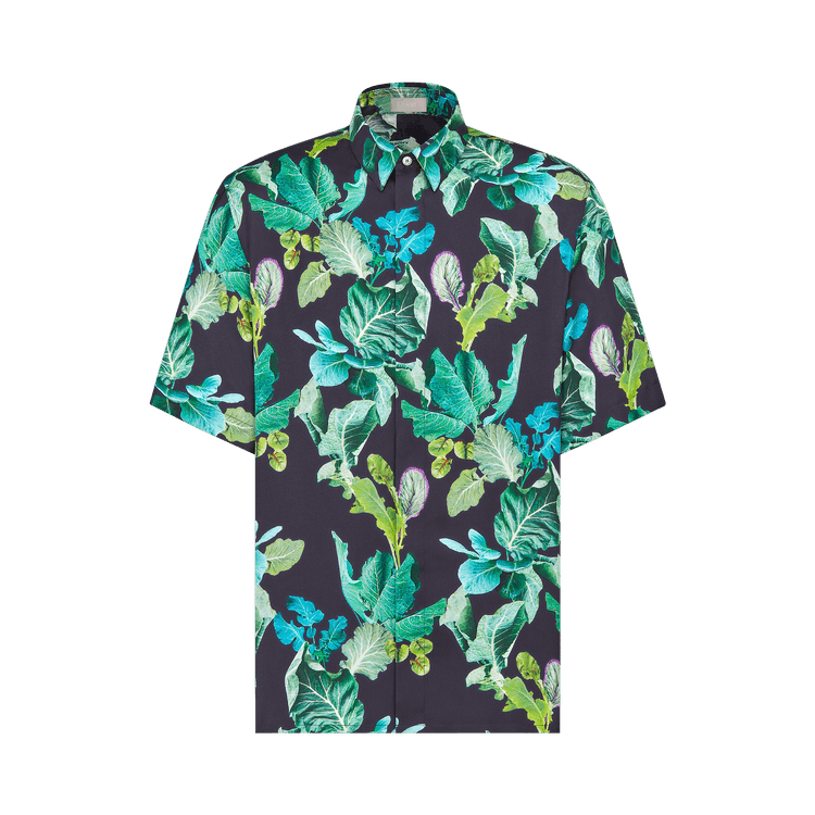 Dior x Denim Tears Short-Sleeve Shirt "Navy Blue"