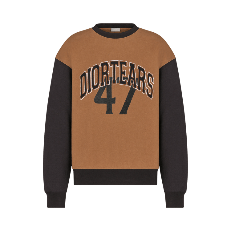 Dior x Denim Tears Oversized Sweatshirt "Brown"