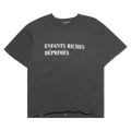 Enfants Riches Déprimés Classic Logo T-Shirt "Faded Black/White"