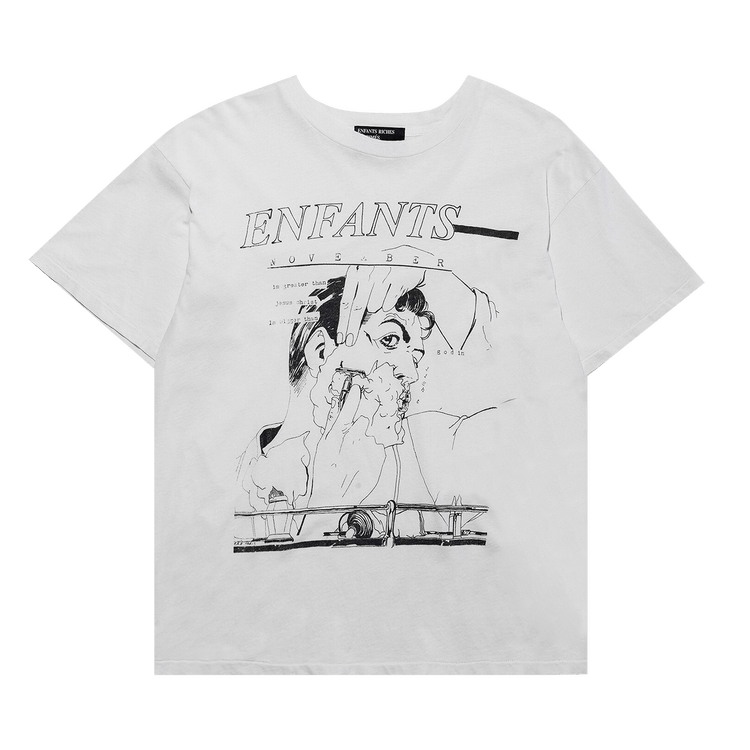 Enfants Riches Déprimés November T-Shirt "Faded Ivor/Black"